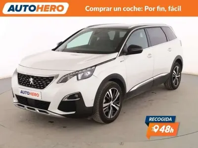 Usado Peugeot 5008 GT-line 131 HP (96 kW) 2017 Branco SUV