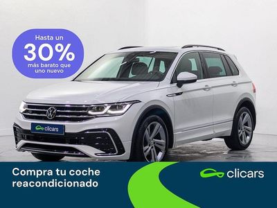 Blanco Usado 2022 VW Tiguan R-line SUV | 29.990 € (Precio justo)