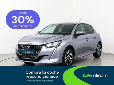 Usado Peugeot 208 Allure 102 CV (75 kW) 2021 Plateado Utilitario