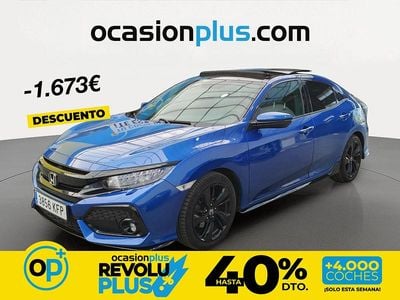 Usado Honda Civic Sport Plus 182 CV (133 kW) 2017 Azul Berlina