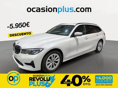 Usado BMW 318 150 CV (110 kW) 2021 Blanco Familiar