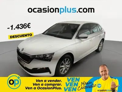Usado Skoda Scala Ambition 115 CV (84 kW) 2020 Blanco Utilitario