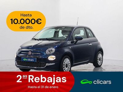 Azul Usado 2021 Fiat 500 Dolcevita Berlina | 10.590 € (Precio justo)