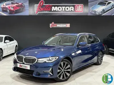 Usado BMW 320 190 CV (139 kW) 2021 Azul Familiar