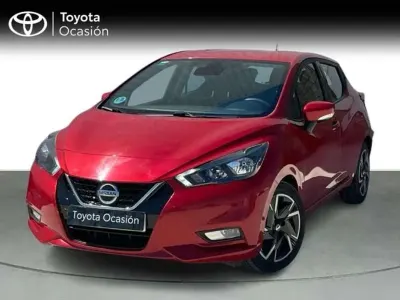 Usado Nissan Micra 92 CV (67 kW) 2021 Rojo Utilitario