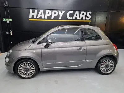 Używany Fiat 500 Lounge 69 KM (50 kW) 2018 Szary Sedan/Limuzyna