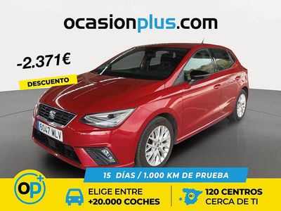 Usado Seat Ibiza FR 110 CV (80 kW) 2023 Rojo Berlina