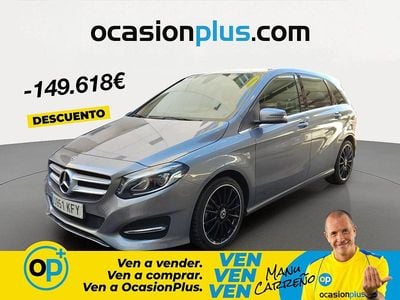 Usado Mercedes B200 Urban 136 CV (100 kW) 2017 Gris Monovolumen