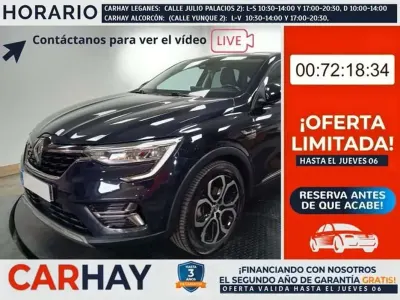 Usado Renault Arkana Intens 143 CV (105 kW) 2022 Negro SUV