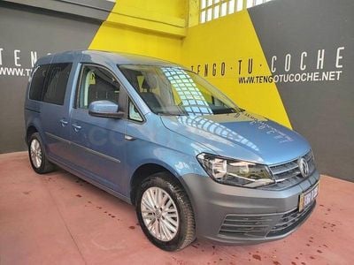 Usado VW Caddy Comfortline 150 CV (110 kW) 2018 Azul Monovolumen