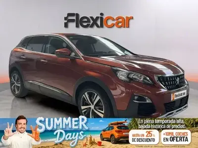 Usado Peugeot 3008 Allure 130 CV (95 kW) 2018 Marrón SUV