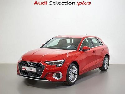 Rojo tango metalizado Usado 2023 Audi A3 Advanced Plus Berlina | 26.400 € (Un poco caro)