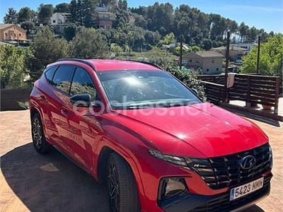 Usado Hyundai Tucson N Line 150 CV (110 kW) 2023 Rojo SUV