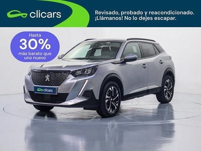 Usado Peugeot 2008 Allure 130 CV (95 kW) 2021 Gris SUV