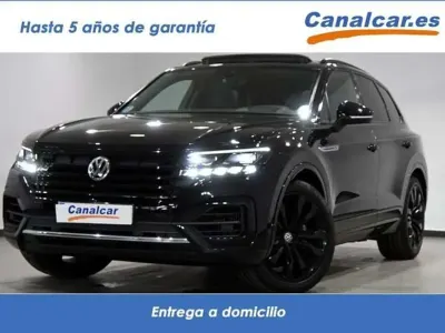 Usado VW Touareg R-line 340 CV (250 kW) 2019 Negro SUV