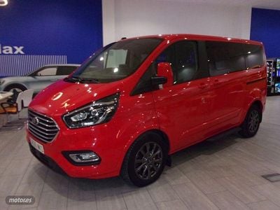 Rojo Usado 2023 Ford Tourneo Custom Titanium X Van | 39.990 € (Precio justo)