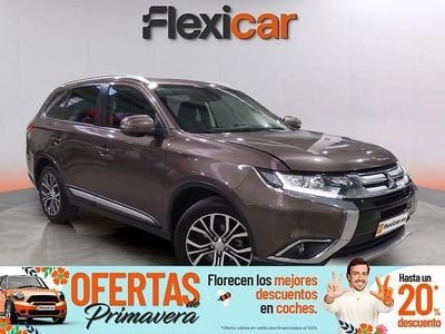 Usado Mitsubishi Outlander Motion 150 CV (110 kW) 2017 Marrón SUV