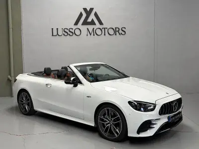 Usado Mercedes E53 AMG 435 CV (319 kW) 2022 Blanco Descapotable
