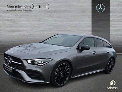 Gris montaña Usado 2020 Mercedes CLA200 Shooting Brake AMG line Familiar | 27.500 € (Precio justo)