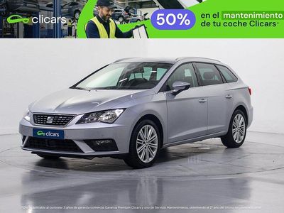 Usado Seat Leon XCELLENCE 130 CV (95 kW) 2020 Gris / plata Familiar