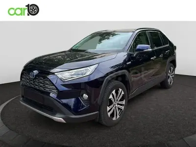 Brugt Toyota RAV4 Hybrid Luxury 218 HK (160 kW) 2019 Blå SUV