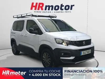 Usado Peugeot Rifter Active 100 CV (73 kW) 2022 Blanco Monovolumen