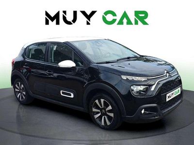 Usado Citroën C3 Feel 83 CV (61 kW) 2022 Negro Utilitario