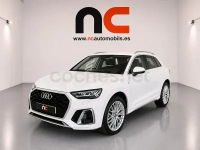 Usado Audi Q5 S-Line 204 CV (150 kW) 2022 Blanco SUV