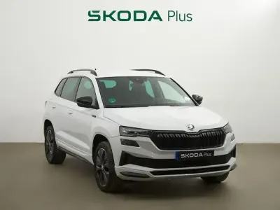 Usado Skoda Karoq SportLine 116 HP (85 kW) 2024 Branco SUV