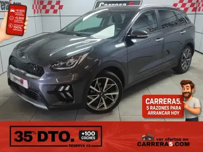 Usado Kia Niro 141 CV (103 kW) 2021 Gris SUV