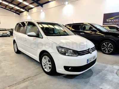 Usado VW Touran Edition 105 CV (77 kW) 2011 Blanco Monovolumen
