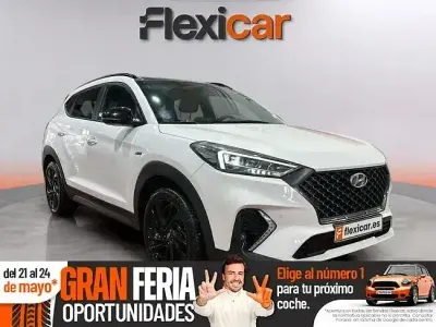 Usado Hyundai Tucson N Line 185 CV (136 kW) 2019 Negro SUV
