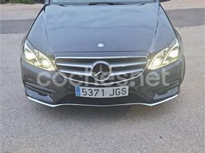 Usado Mercedes E250 Avantgarde 204 CV (150 kW) 2015 Azul Berlina