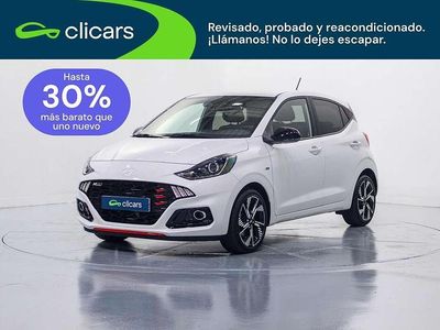 Usado Hyundai i10 N Line 84 CV (61 kW) 2024 Blanco Utilitario