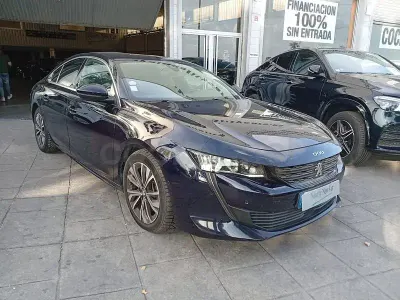 Usado Peugeot 508 Allure 225 CV (165 kW) 2020 Azul Berlina