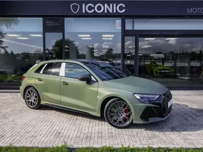 Nuevo Audi RS3 Sportback S-Line 400 CV (294 kW) 2026 Verde Utilitario