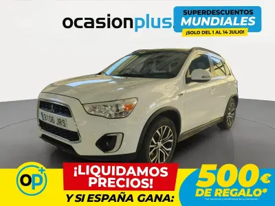 Usado Mitsubishi ASX Motion 117 CV (86 kW) 2016 Blanco SUV