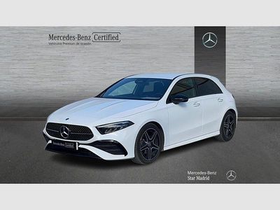 Pintura uni, blanco polar Usado 2025 Mercedes A180 AMG line Utilitario | 33.990 € (Precio justo)