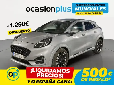 Usado Ford Puma ST-Line X 125 CV (91 kW) 2020 Gris SUV