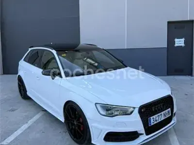 Usado Audi S3 300 CV (220 kW) 2014 Blanco Berlina