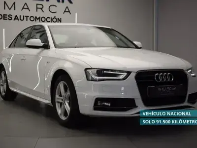 Usado Audi A4 S-Line 150 CV (110 kW) 2014 Blanco Berlina