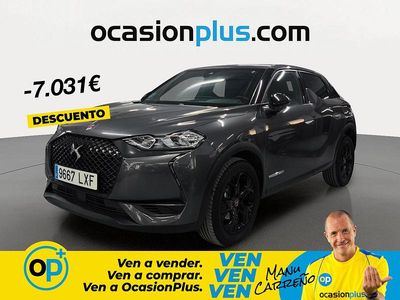 Usado DS Automobiles DS3 Crossback Performance 110 CV (80 kW) 2022 Gris SUV