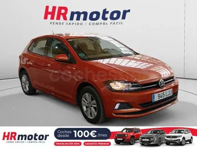 Usado VW Polo Advance 95 CV (69 kW) 2020 Naranja Utilitario