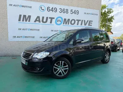 Usado VW Touran Highline 140 CV (102 kW) 2007 Negro Monovolumen