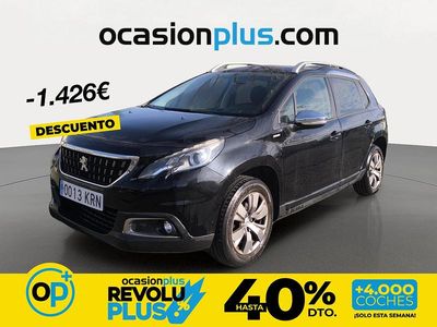 Usado Peugeot 2008 Style 82 CV (60 kW) 2018 Negro SUV