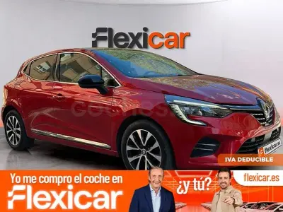 Usado Renault Clio V Techno 90 CV (66 kW) 2023 Rojo Berlina