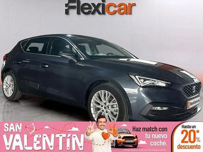 Usado Seat Leon XCELLENCE 110 CV (80 kW) 2021 Gris Berlina