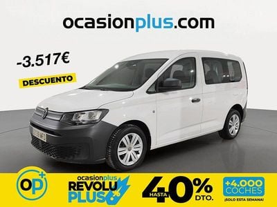 Usado VW Caddy 102 CV (75 kW) 2023 Blanco Monovolumen