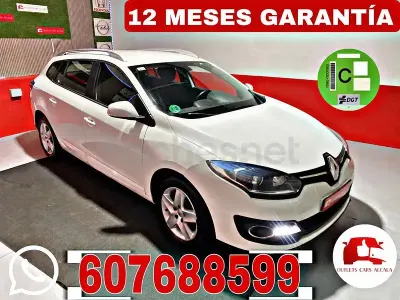 Usado Renault Mégane GrandTour Bose Edition 110 CV (80 kW) 2016 Blanco Familiar