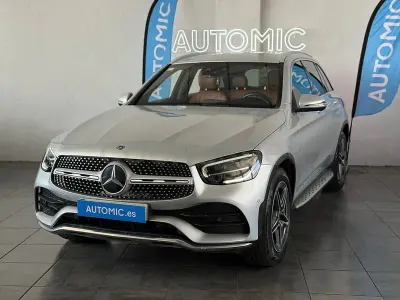 Usado Mercedes GLC200 197 CV (144 kW) 2020 Gris / plata SUV